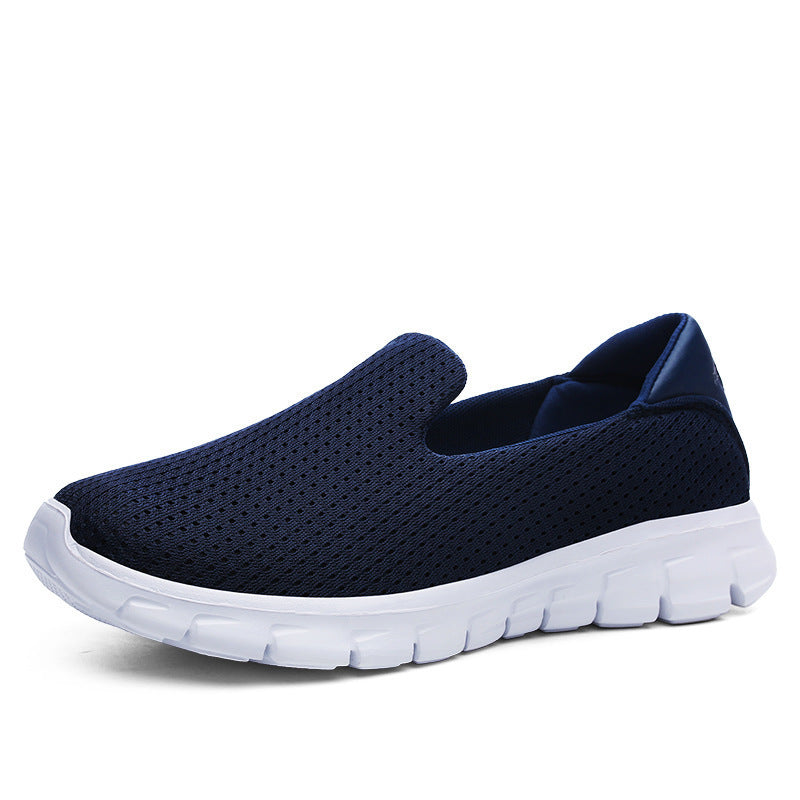 lightweight slip in navy trainer