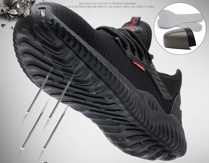 Breathable Steel Toe Cap Safety Shoes