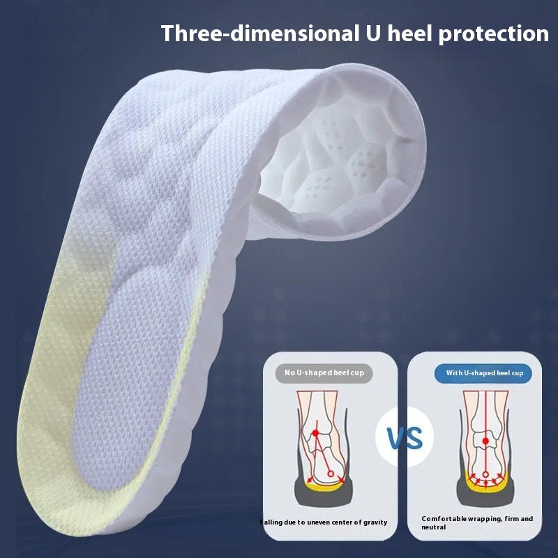 Cloud step breathable insoles