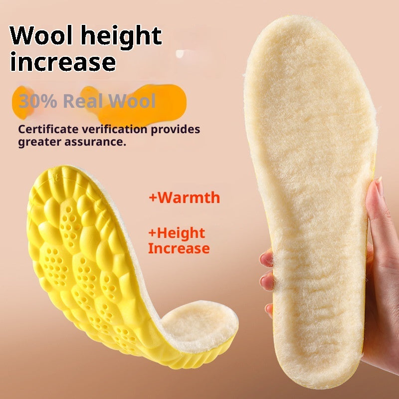 Cloud step Wool lined Insoles (various heights)